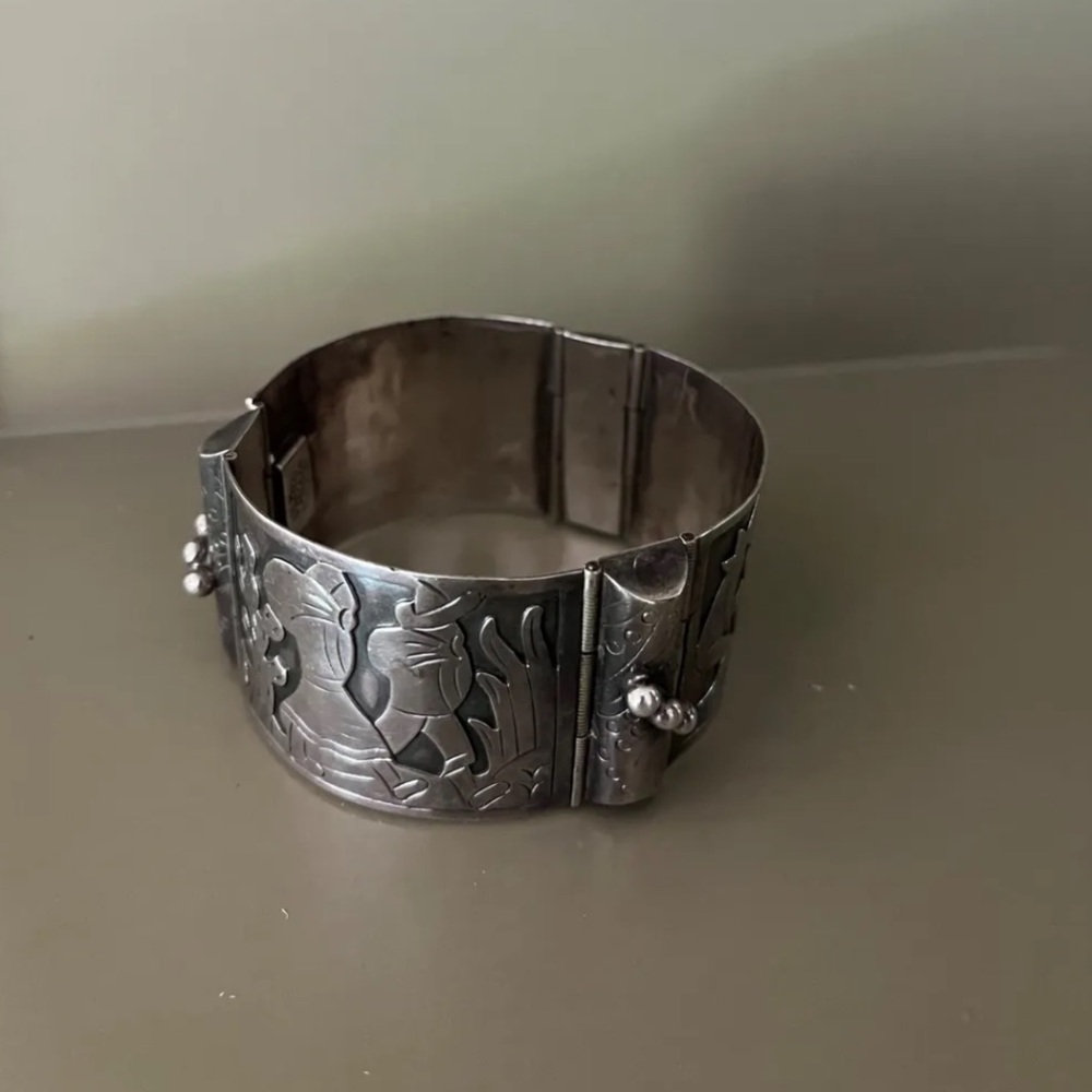 925 Mexican Silver Vintage Bracelet